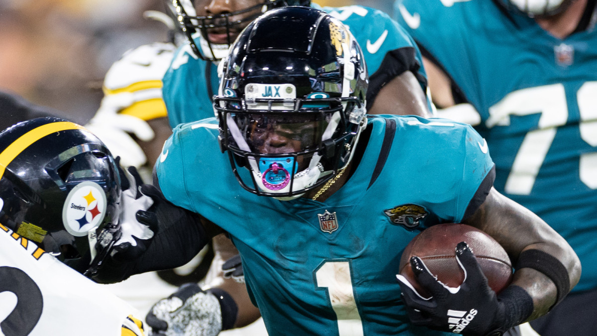 Jacksonville Jaguars RB Travis Etienne
